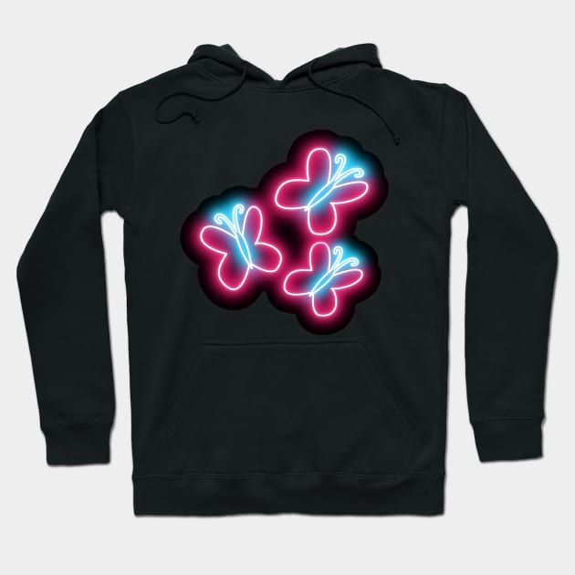 Neon Kindness Hoodie by CoreyUnlimited